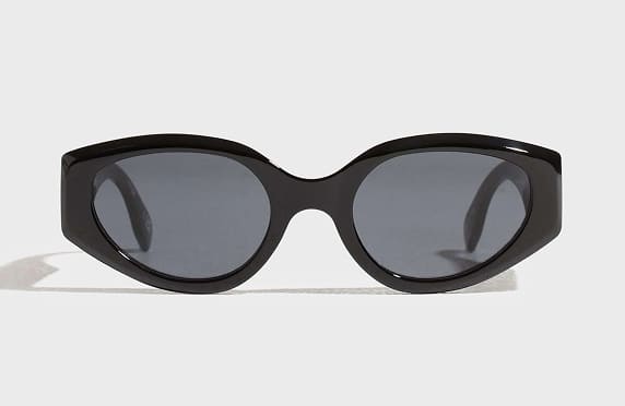 Check Round Sunglasses