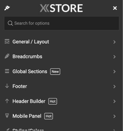 XStore Theme Options UI/UX & dark mode 1